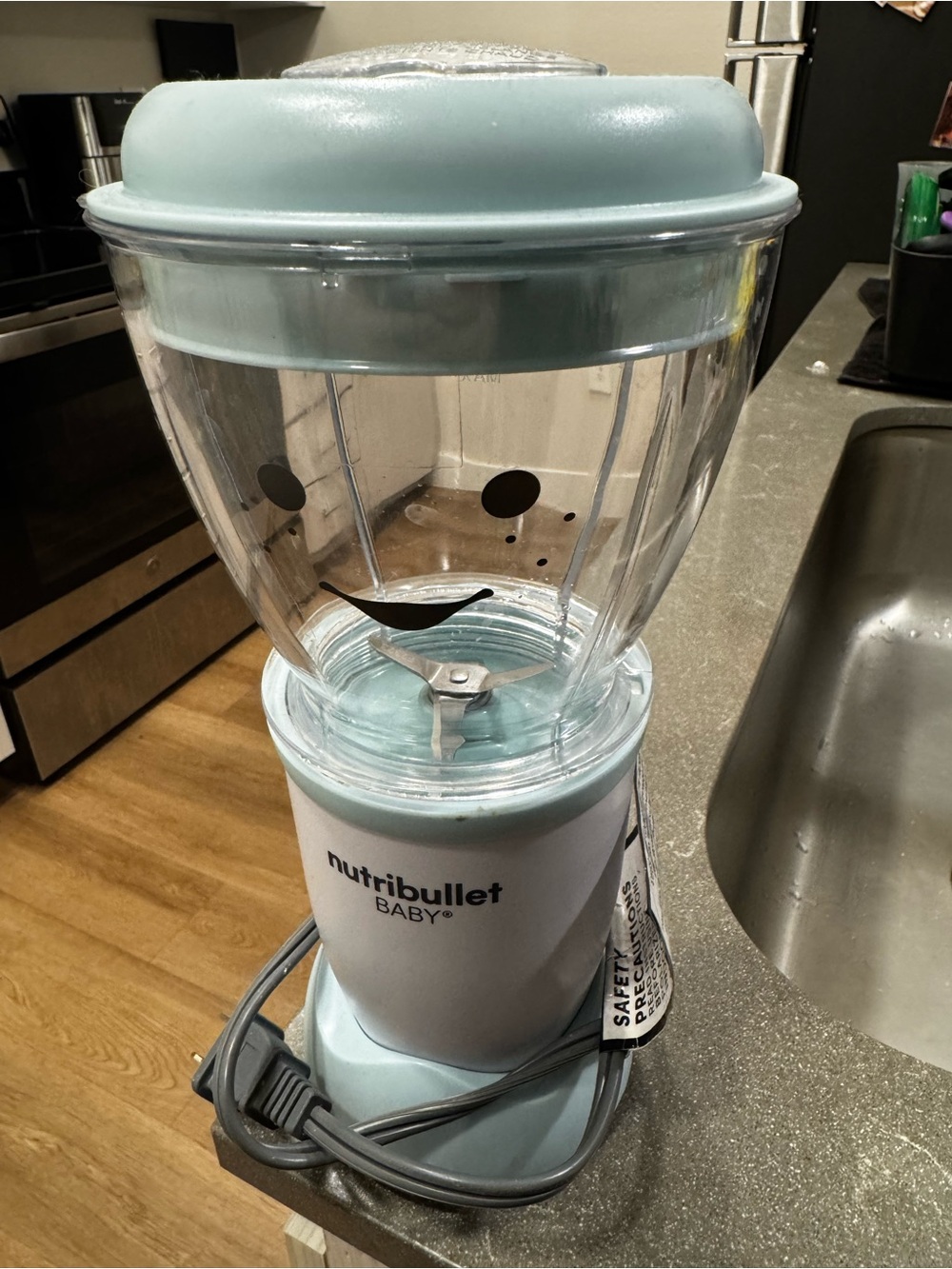 NutriBullet Baby Food Maker in Light Blue